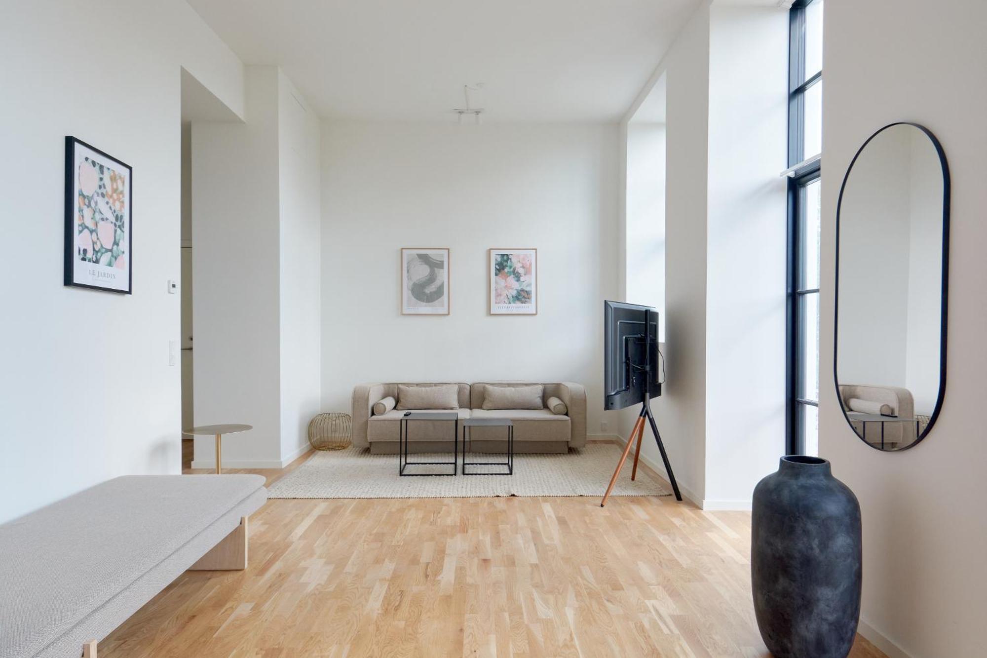 Apartamento Cozy And Bright With Private Car Park Copenhague